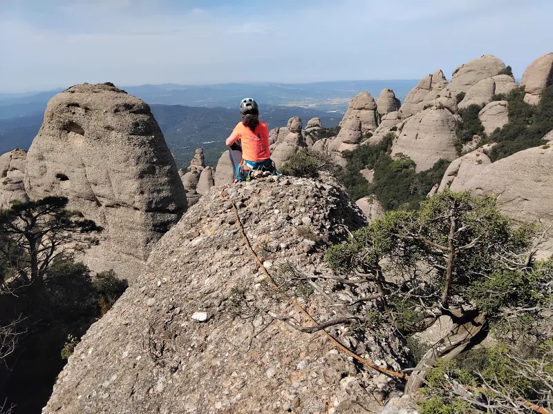 Montserrat Easy Climbing - Hiking near Barcelona
