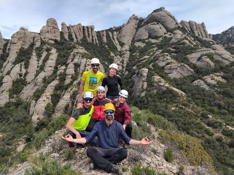 Montserrat Adventure - Hiking group exploring